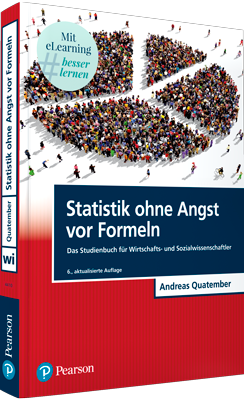 Cover Andreas Quatember: Statistik ohne Angst vor Formeln