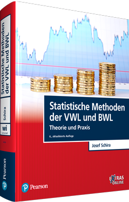 Cover Josef Schira: Statistische Methoden der VWL und BWL
