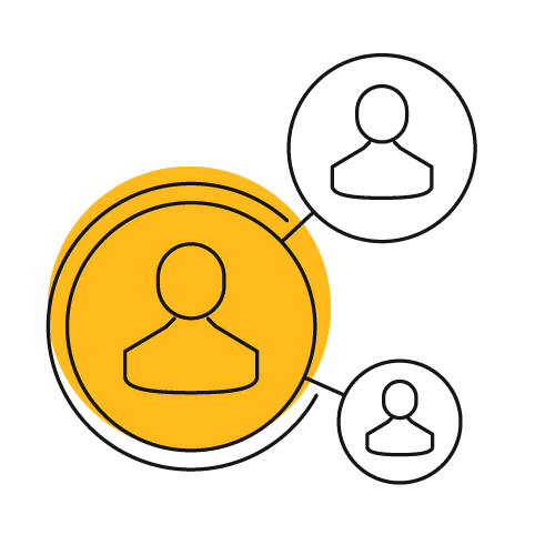 Pictogram Kundenbetreuung