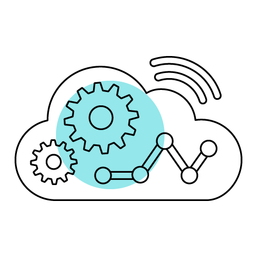 Cloud Computing Pictogram Cloud Computing