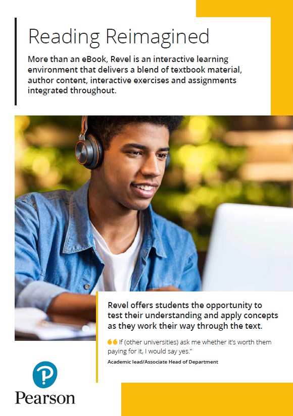 Cover Revel Reading Reimagined Brochure